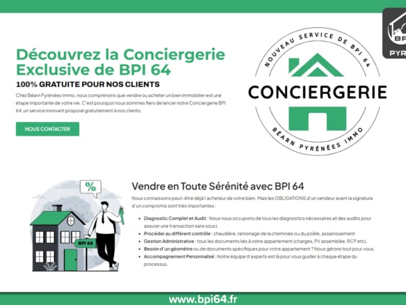 Découvrez la Conciergerie Exclusive de BPI 64