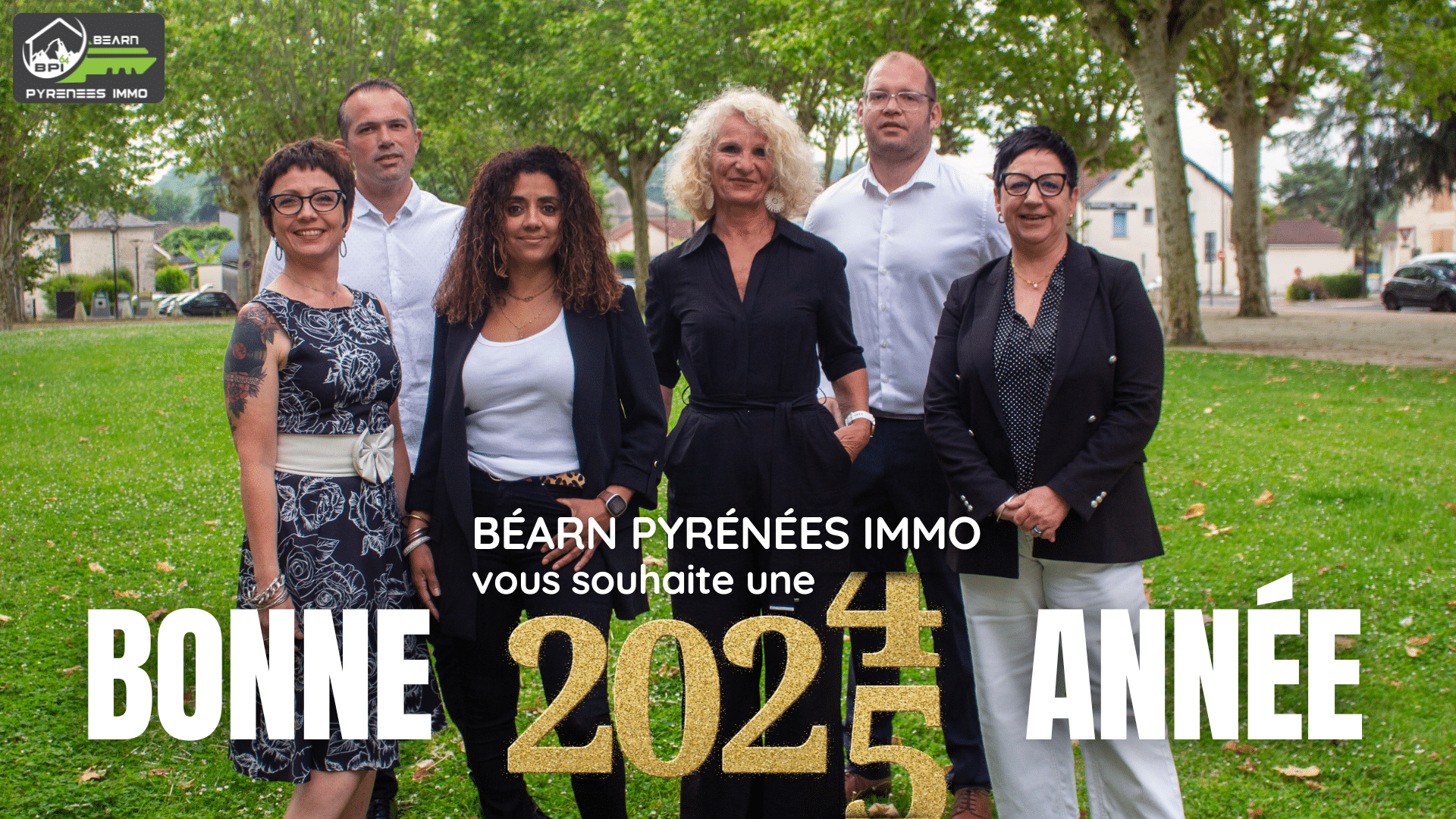 Béarn Pyrénées Immo vous souhaite une Bonne Année 2025 !