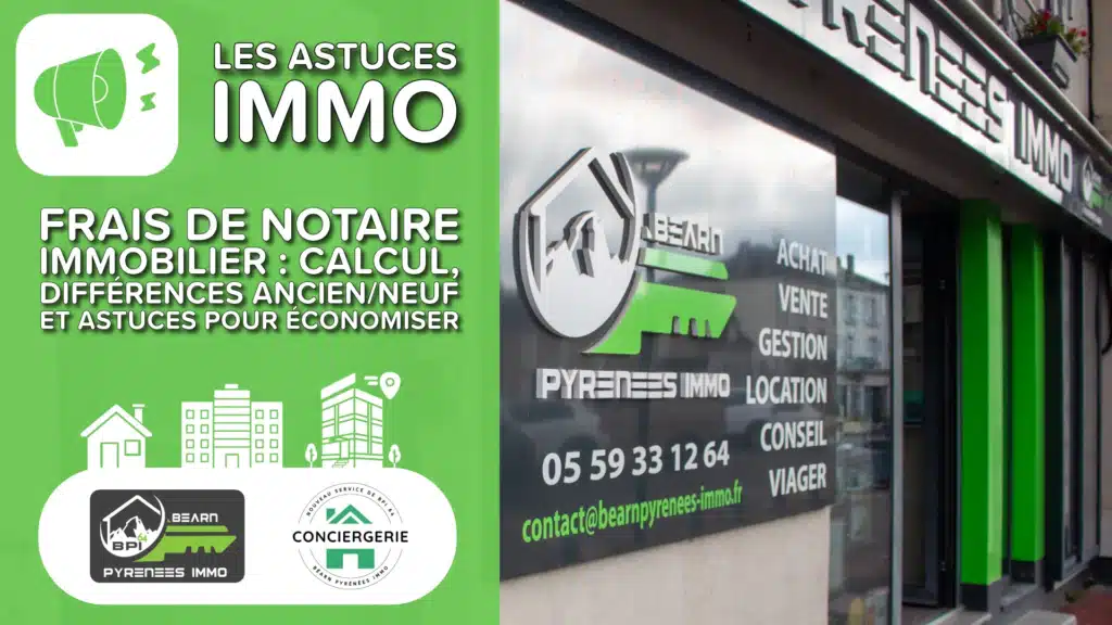 Frais de notaire immobilier